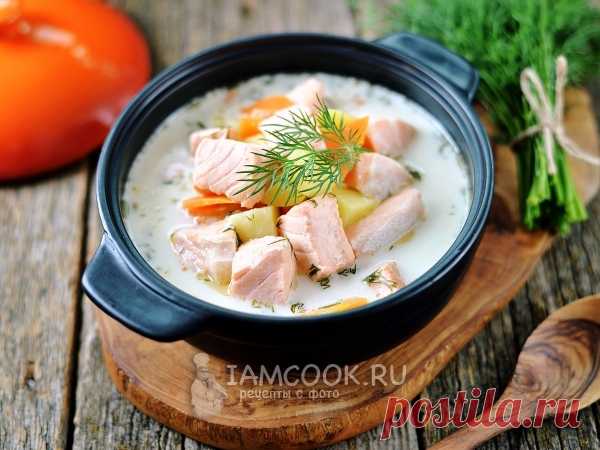 Лохикейто (финский рыбный суп) — рецепт с фото Готовим вкусный и наваристый рыбный суп из семги или другой красной рыбы по-фински с добавлением сливок.