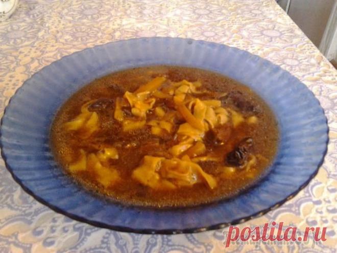 Лапша грибная в мультиварке