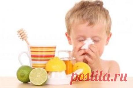 Детский кашель: лечение народными средствами