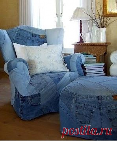 Вторая жизнь старых джинс