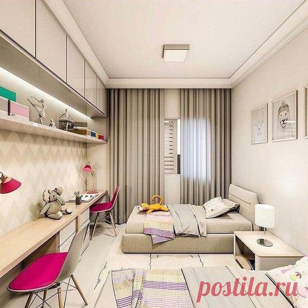 Проект детской для двоих детей