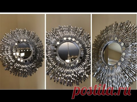 Сделай сам рождественскую елку из пластиковых ложек!ДЕКОРАТИВНЫЙ ЛОТОК (DIY)Долларовое дерево DIY - 💕 Золотое розовое лепестковое зеркало на стене 💕Долларовое дерево DIY - 💕 Серебряное декоративное настенное зеркало 💕Долларовое дерево DIY - 💕 24 "Декоративное настенное зеркало 💕