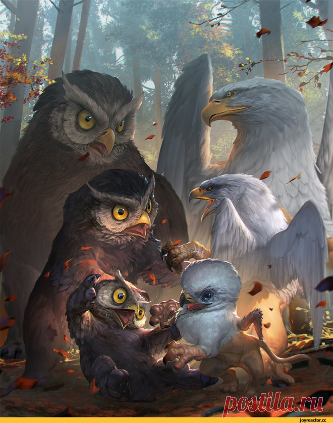 Мифические существа :: Fantasy (Fantasy art) :: грифон :: art (арт) / смешные картинки и другие приколы: комиксы, гиф анимация, видео, лучший интеллектуальный юмор.