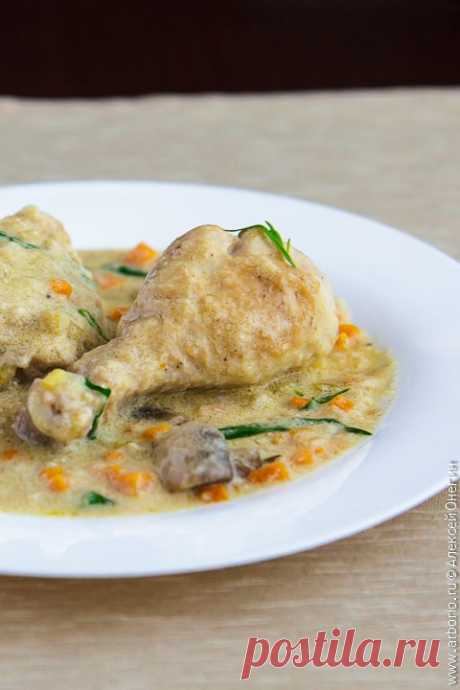 Рецепт фрикасе из курицы | Кулинарные заметки Алексея Онегина