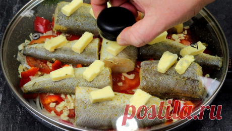 Больше не жарю рыбу! Вот как надо готовить! Это один из лучших и вкусных рецептов приготовления рыбы (делюсь) | Вкусные Советы | Дзен