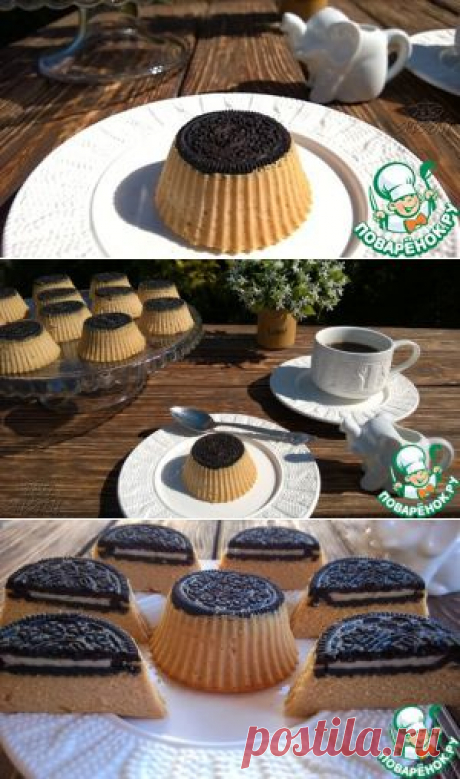 Карамельные мини чизкейки - кулинарный рецепт