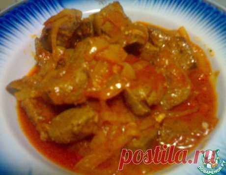 Печень в томатном соусе или Армянский "Тжвжик" – кулинарный рецепт