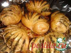 Картошка-гармошка - кулинарный рецепт