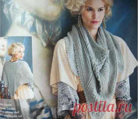 сообщение klara_zetkin : Ажурная шаль (07:32 08-04-2015) [5372409/358780061] - tt-62@mail.ru - Почта Mail.Ru