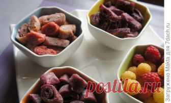 Пастила кабачково-ягодная