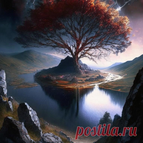Пейзажи фэнтезийных миров
