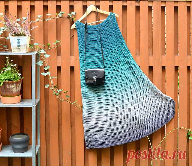 Равельри: Нори платье модель Татьяны Куприянчик