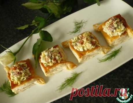 Корзиночки с сыром и семгой – кулинарный рецепт