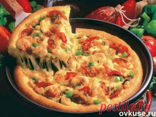 Рецепт БЫСТРОГО приготовления пиццы на сковороде!) - Простые рецепты Овкусе.ру