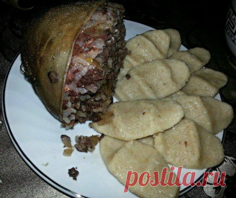 Требуха начиненная (баIарш)