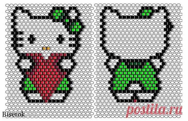 Схема Kitty
Автор схем Елена Васянович
http://biserok.org/