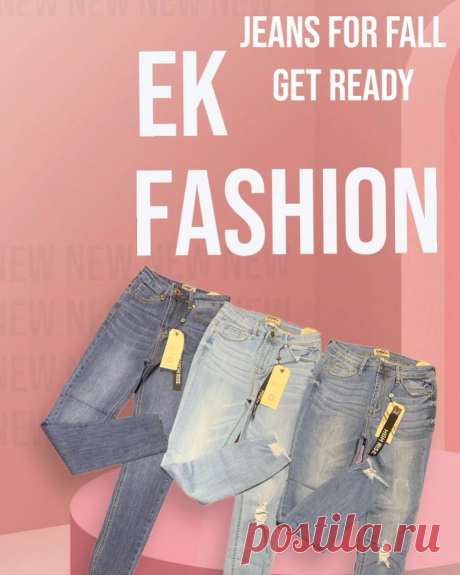 Photo by EK Fashion 2023. JEANS FOR FALL EK GET READY FASHION