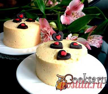 Десерт-мусс  "Влюбленным" рецепт с фото