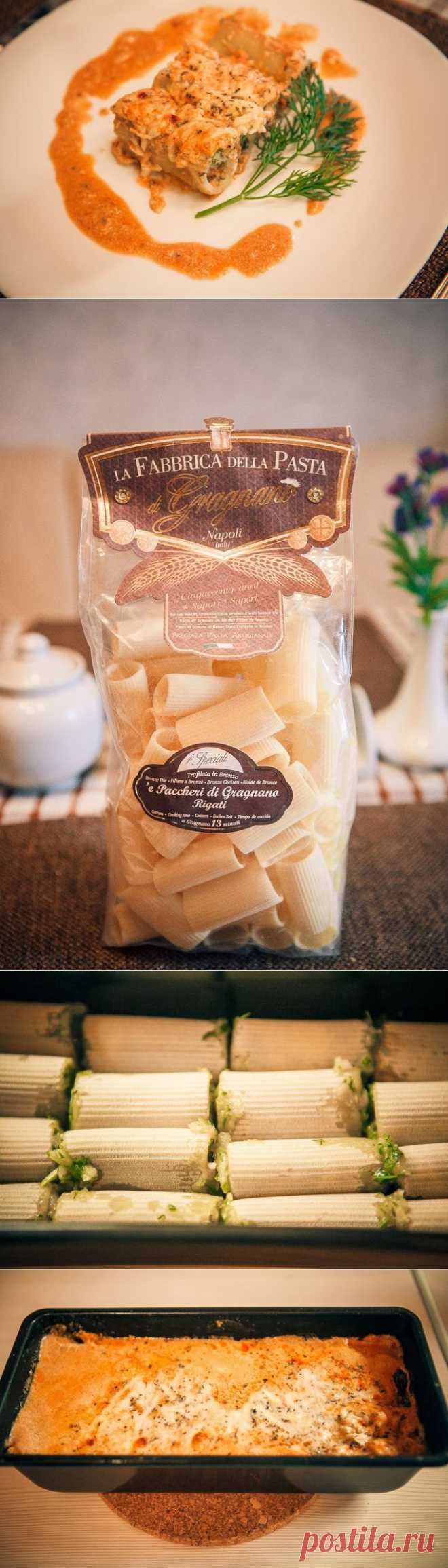 Как приготовить блюдо "макароны начиненные куриным фаршем" - рецепт, ингридиенты и фотографии | sloosh