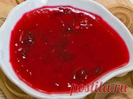 Смородиновый соус к мясу
