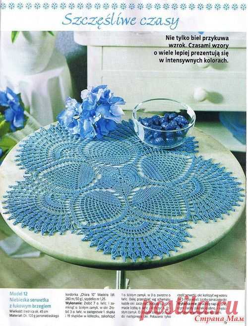 Ещё одна любимая салфеточка - Салфеточки - Страна Мам