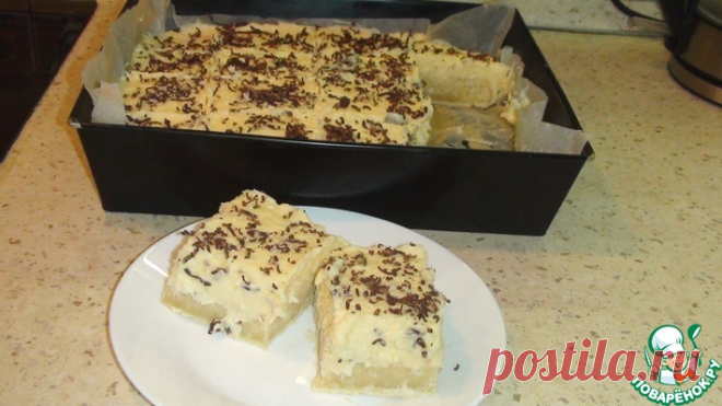 Кокосовый пирог Кулинарный рецепт