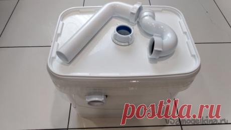 Бытовой жироуловитель из ведра со встроенным картриджем