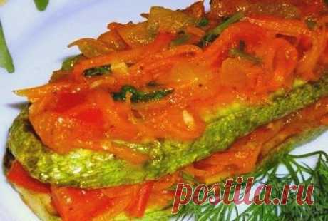 Кабачки слоеные. Вкусные!