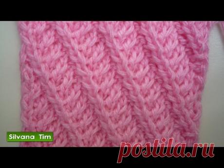 Узор спицами