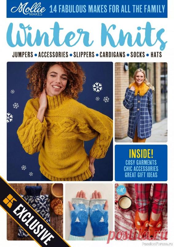Коллекция проектов для рукодельниц в журнале &laquo;Mollie Makes Christmas Crafting &ndash; Winter Knits 2025&raquo; | Журналы