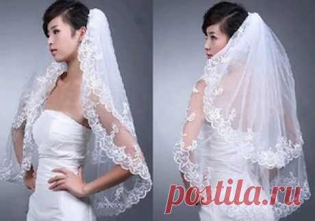 comb veil Picture - More Detailed Picture about 2 Layers New Elegant Lace White Wedding Bridal Bride Veil Comb Free Shipping Picture in Bridal Veils from fengjing | Aliexpress.com | Alibaba Group