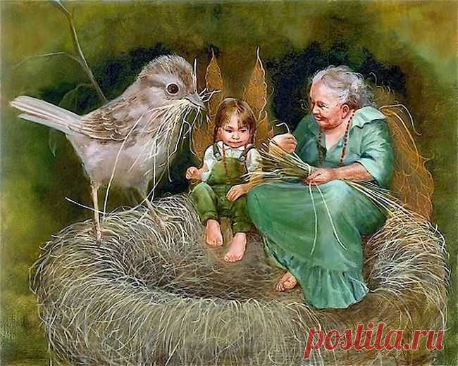 Сказочное время от художника Lynn Lupetti.