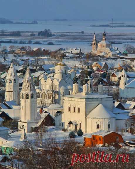 Зимний Суздаль