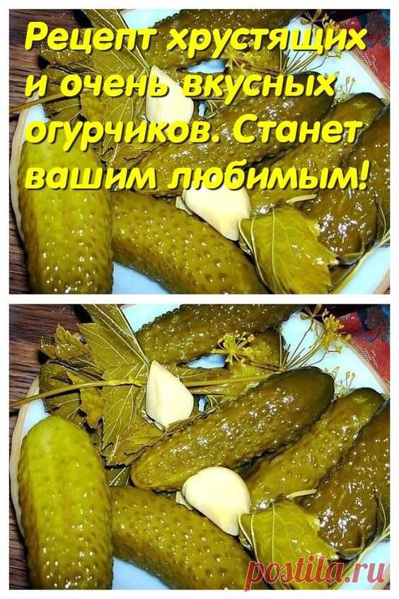 Рецепт хрустящих и очень вкусных огурчиков. Станет вашим любимым!

Обалденный рецепт, который поможет закрыть самые хрустящие и вкусные огурцы. Вы таких еще не ели! На самом деле все довольно просто, поэтому даже новичок в этом деле сможет быстренько управится. Данный рецепт станет вашим самым любимым!



Приступаем к засолке огурчиков:
Перед тем, как приступать к непосредственной закатки огурчиков, заливаем овощи очень холодной водой. Так их оставляем на несколько часов.
...