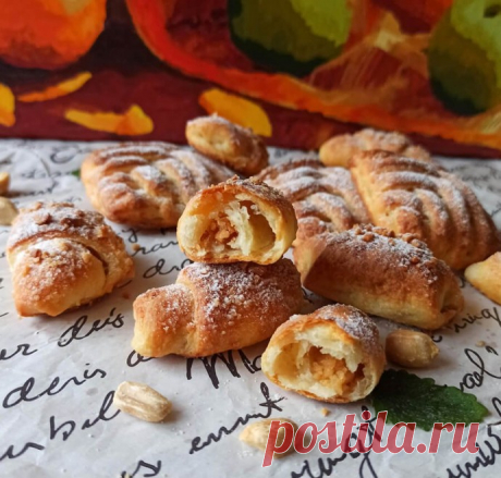 ​Печенье с арахисовой начинкой
