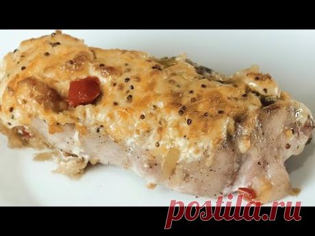 Только простые ингредиенты! Невероятно вкусный и быстрый рецепт с запеченным мясом!