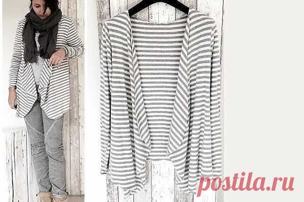 Простая выкройка кардигана — DIYIdeas