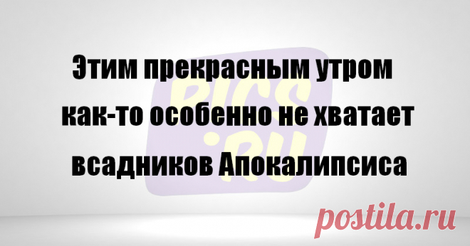 13 открыток о том, что утро добрым не бывает | Краше Всех