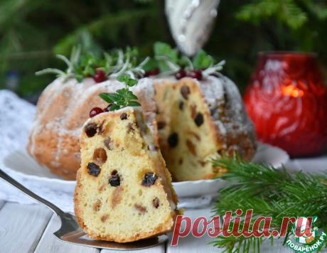 Рождественский кекс с сухофруктами – кулинарный рецепт