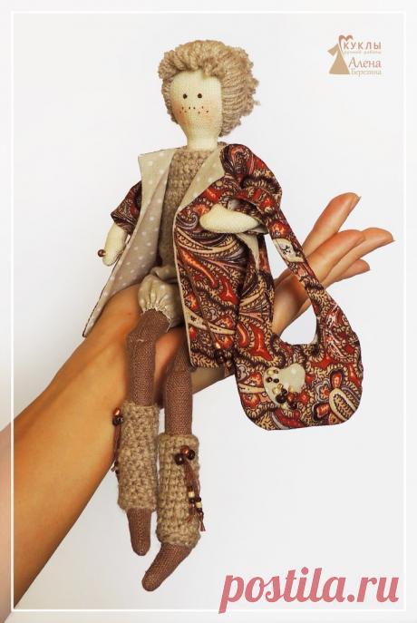 Кошкин дом. Игрушки своими руками
​Тильда Малышка Эмма + выкройка.