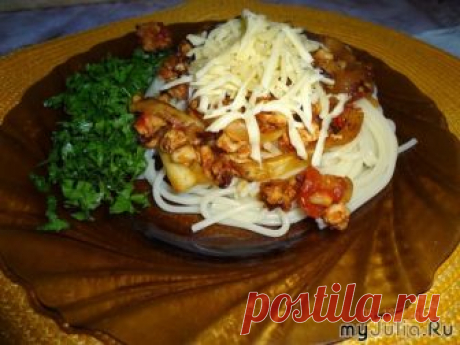 Быстрое блюдо: Паста с грудкой и кабачками: Рецепты и кулинария - женская социальная сеть myJulia.ru