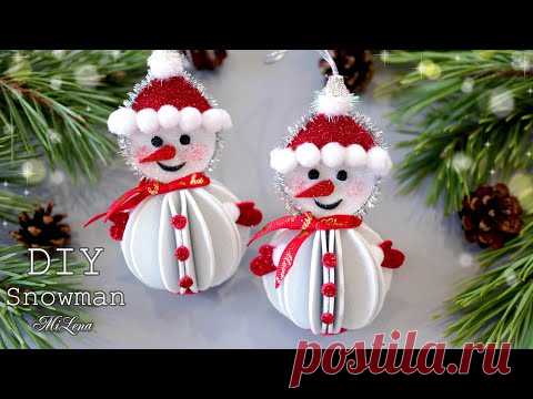 ⛄️💥 СНЕГОВИК ИЗ ФОАМИРАНА 💥⛄️