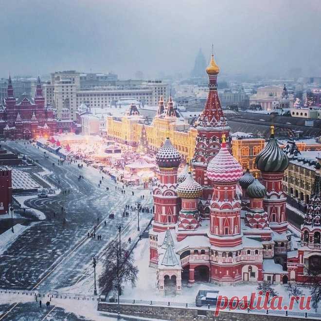 Новогодняя Москва
