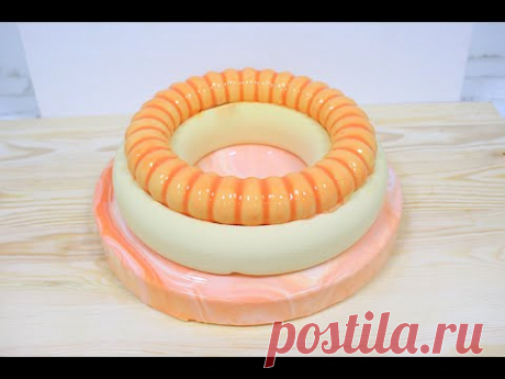 Муссовый Абрикосовый торт Опера / Mousse Apricot Opera cake - YouTube
