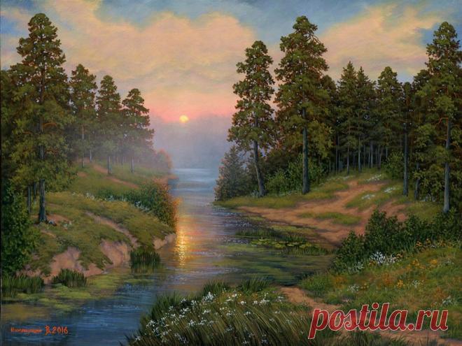 (+1) Художник Валерий Ниминущий.Пейзажи