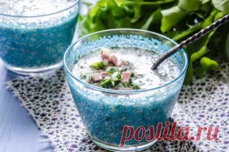 Окрошка с лимонным соком / Меню недели