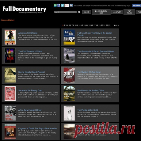 Watch free documentary films &amp; videos | Pearltrees