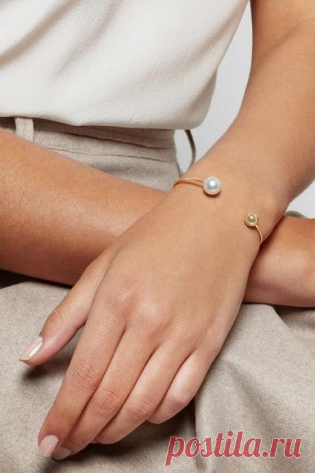 Жемчужные украшения в стиле минимализм. — Модно / Nemodno