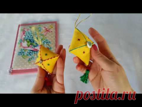 Прикладная вышивка.Розовый зонтик от ЛукаС. Готовая работа.Две новогодние зигугу:)))