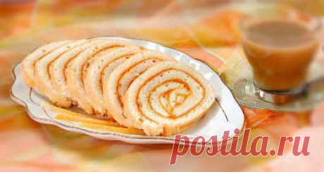 Рулет бисквитный. - Рецепты - Доставка пиццы, обедов, суши, питьевой воды домой и в офис, банкет, кейтеринг, организация мероприятий в Петербурге